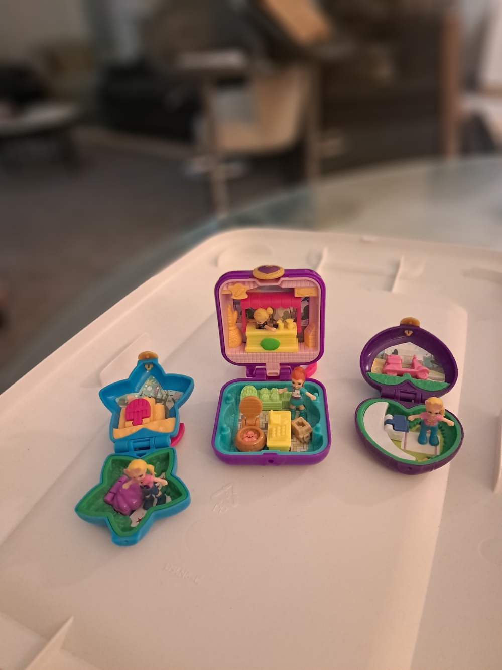 Polly Pocket Compact Playset Trio